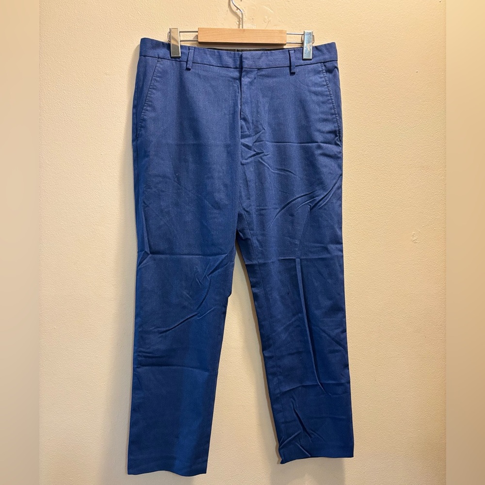 Selected Homme Men's Denim Blue Slim Dress Pants 32R